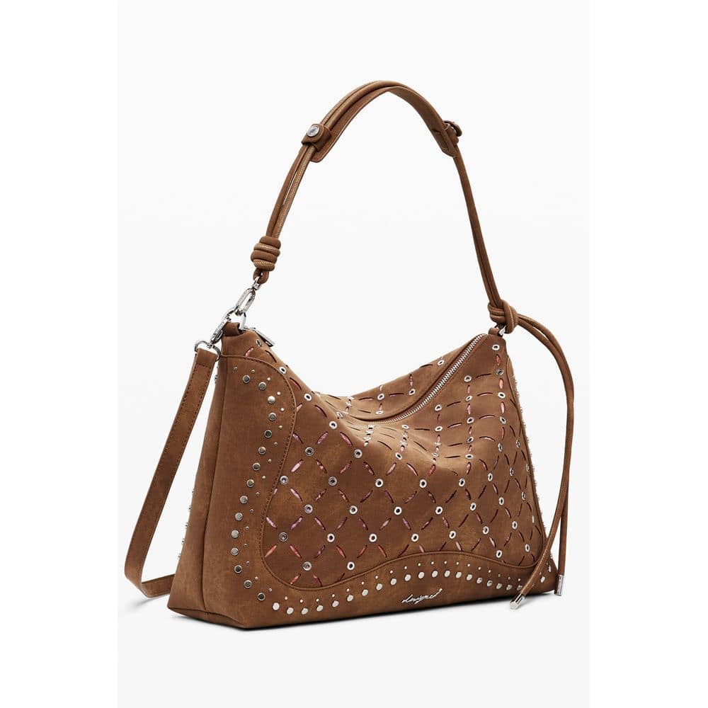 Desigual Marrone Poliuretano Women Mini Bag - Image 2