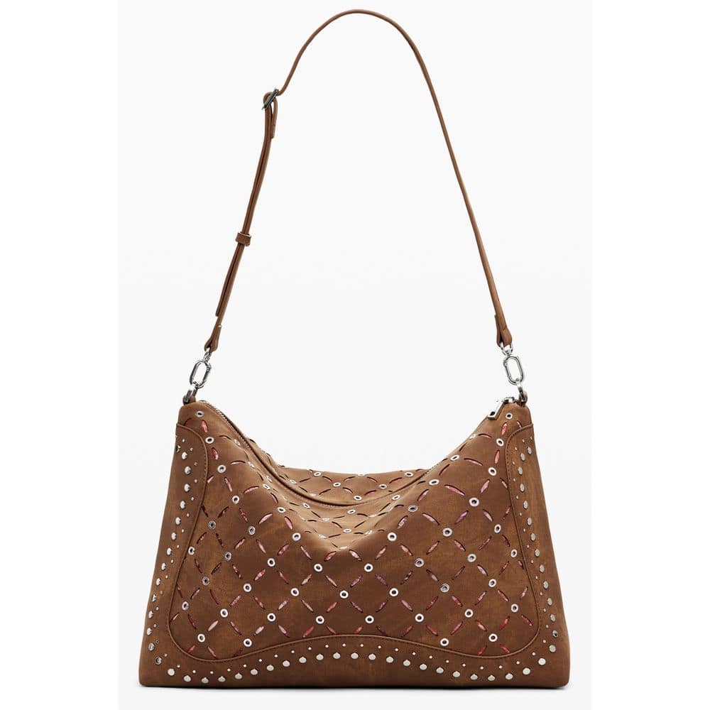 Desigual Marrone Poliuretano Women Mini Bag - Image 3