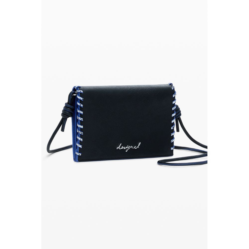 Desigual Nero Poliuretano Women Wallet - Image 2