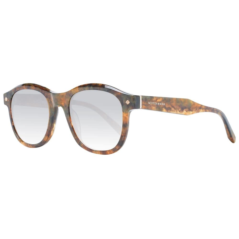 Scotch & Soda Brown Acetate Sunglasses