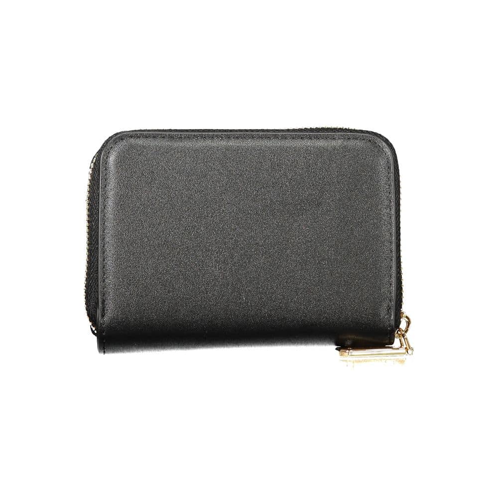 Mario Valentino Black Polyurethane Women Wallet - Image 2