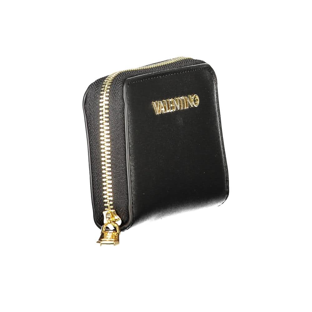 Mario Valentino Black Polyurethane Women Wallet - Image 3