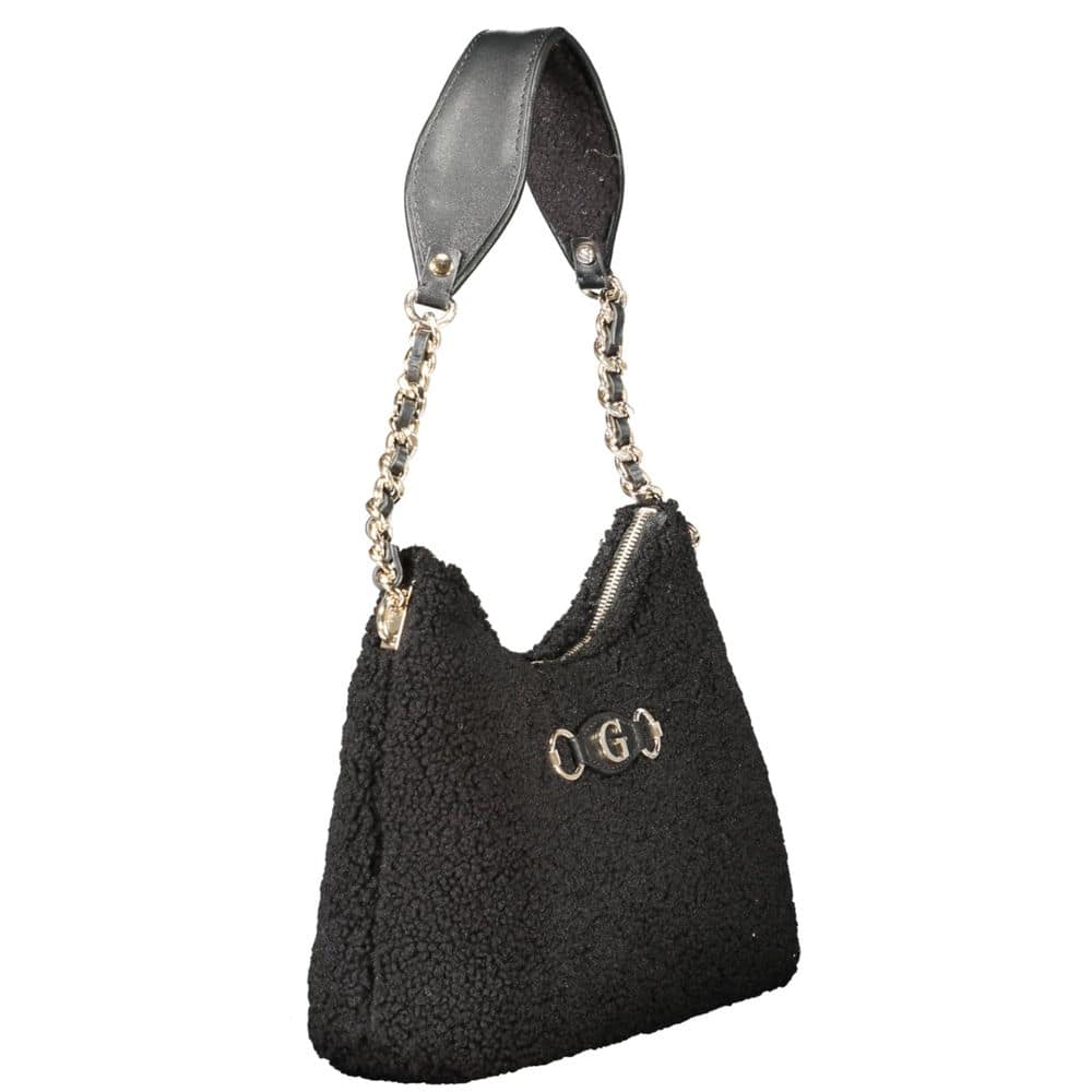 Guess Jeans Nero Polyester Women Handbag - Image 3