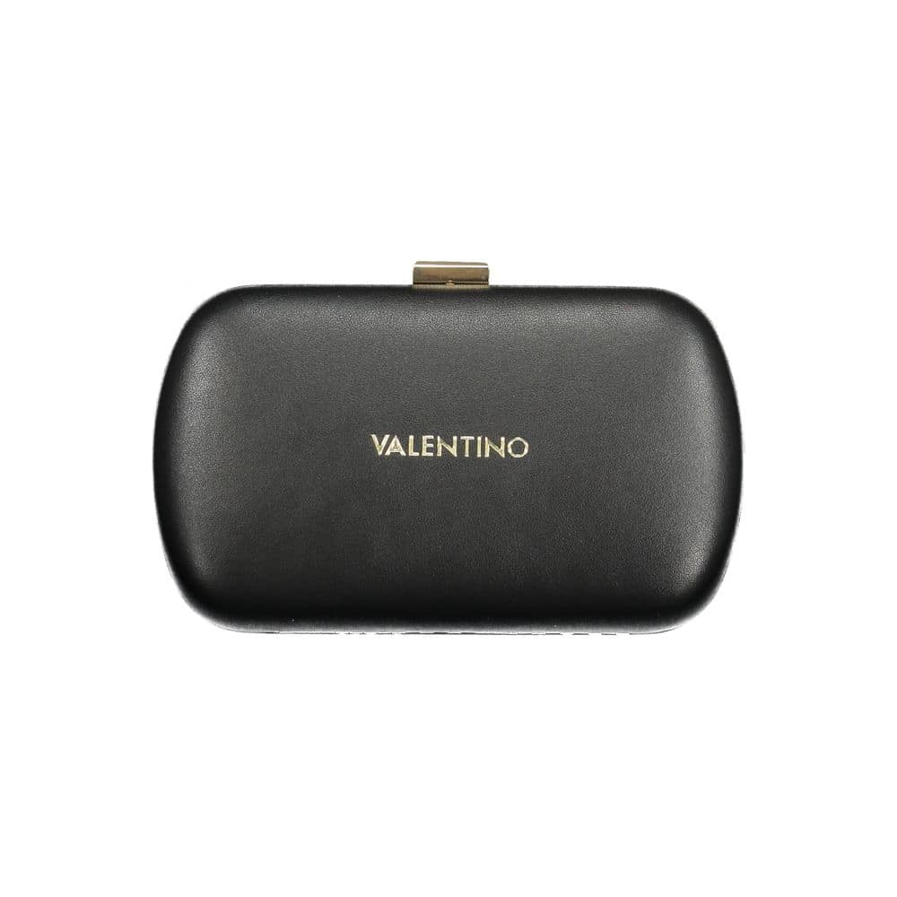 Mario Valentino Black Polyurethane Women Handbag