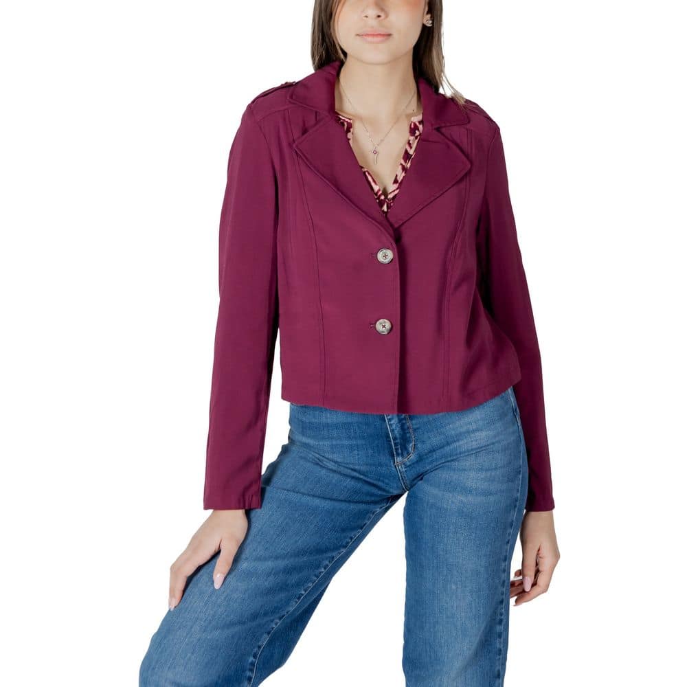 Street One Purple Viscose Parka - Image 5