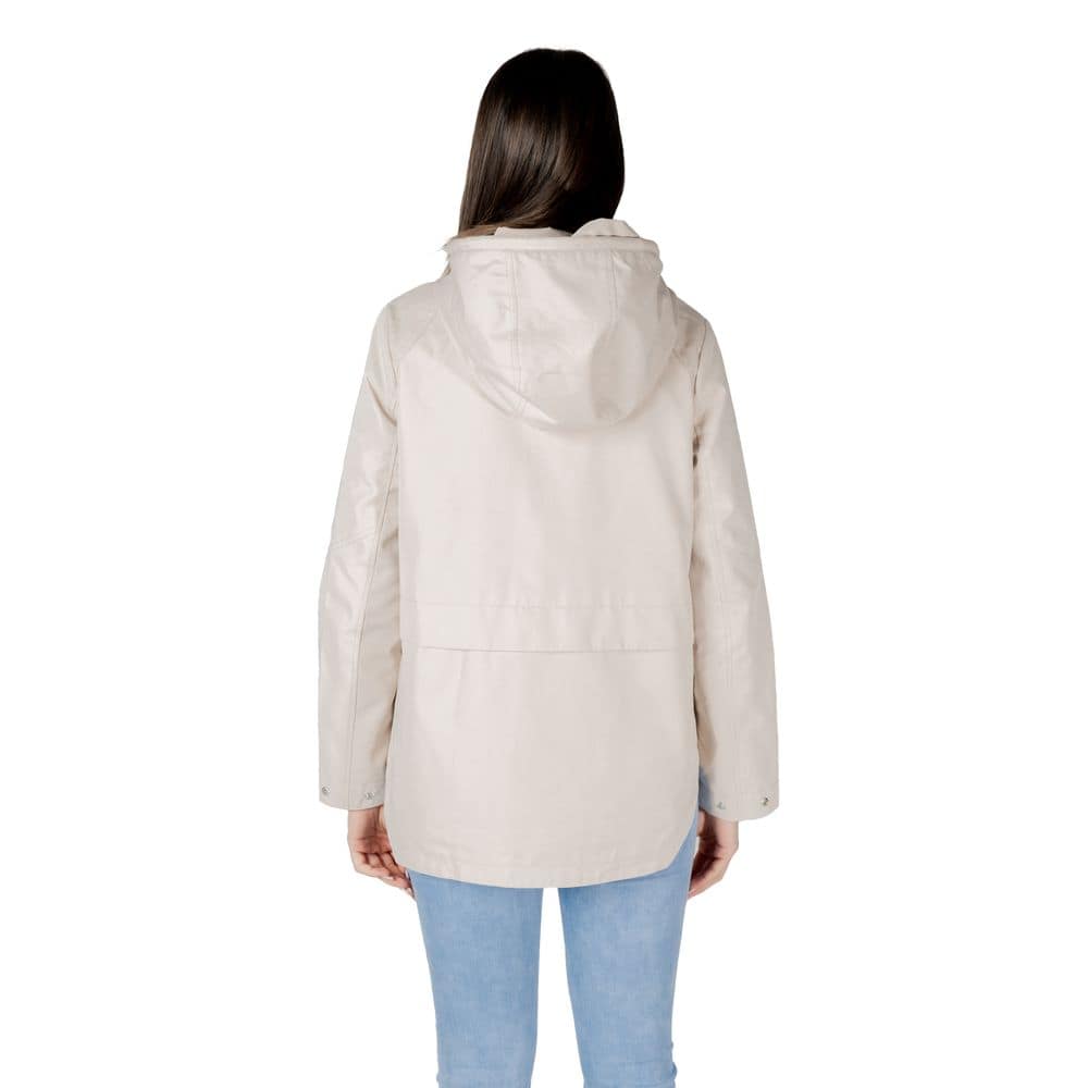 Street One Beige Cotton Parka - Image 2