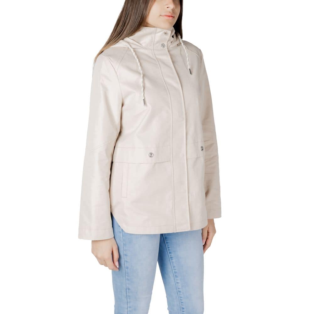 Street One Beige Cotton Parka - Image 3