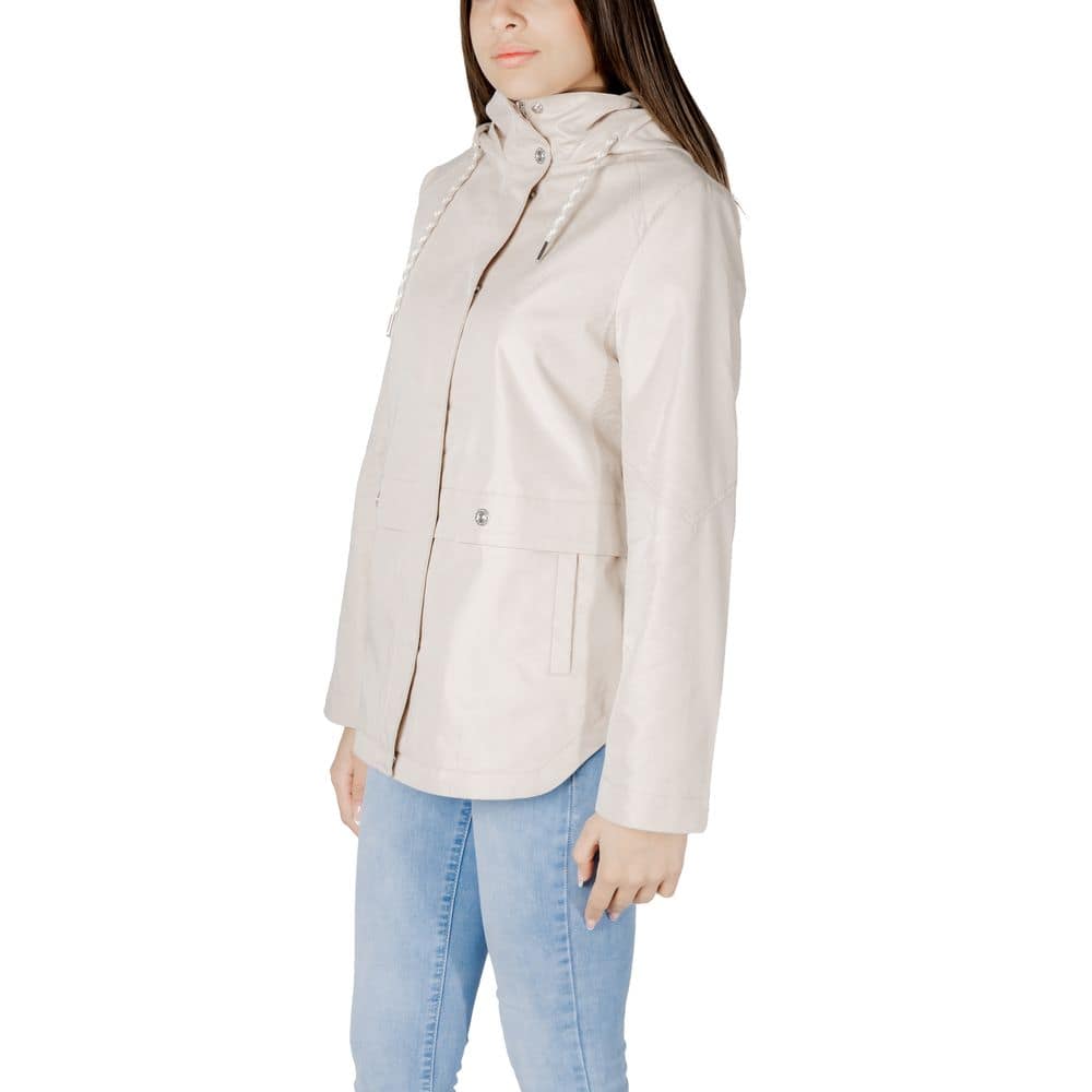 Street One Beige Cotton Parka - Image 4