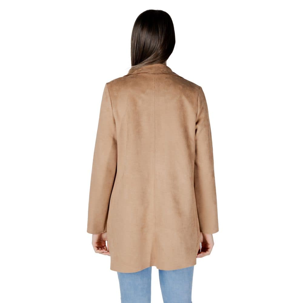 Street One Beige Polyester Trench Coat - Image 2