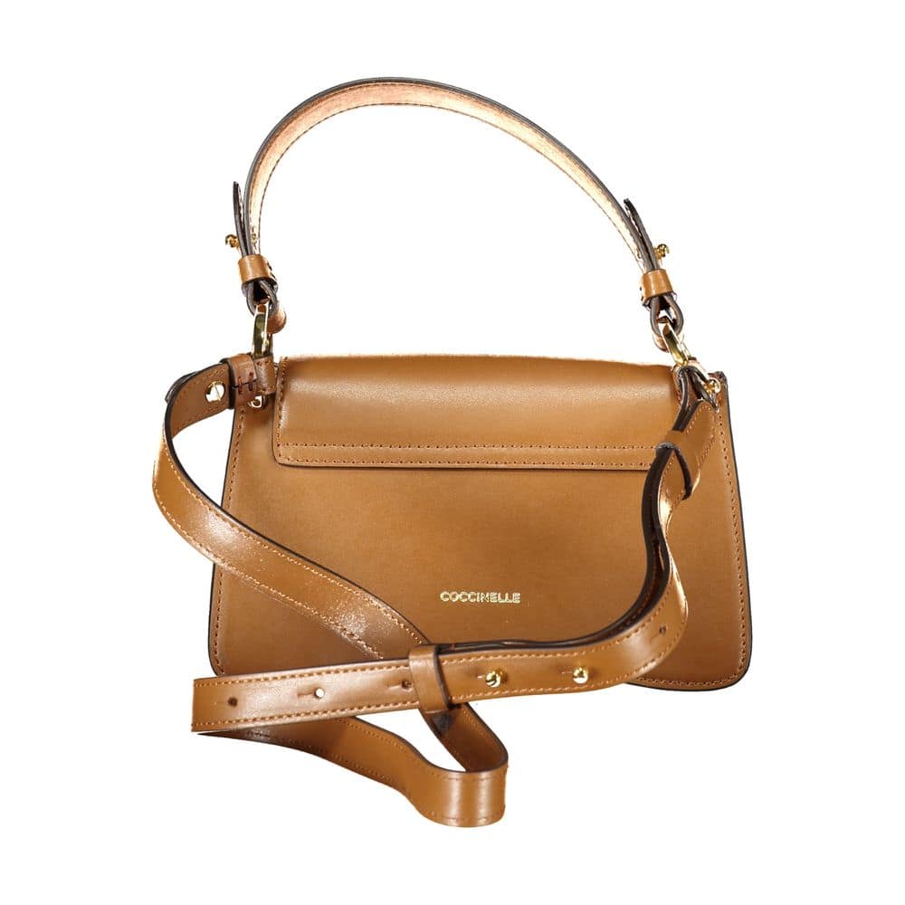 Coccinelle Marrone Leather Women Handbag - Image 2