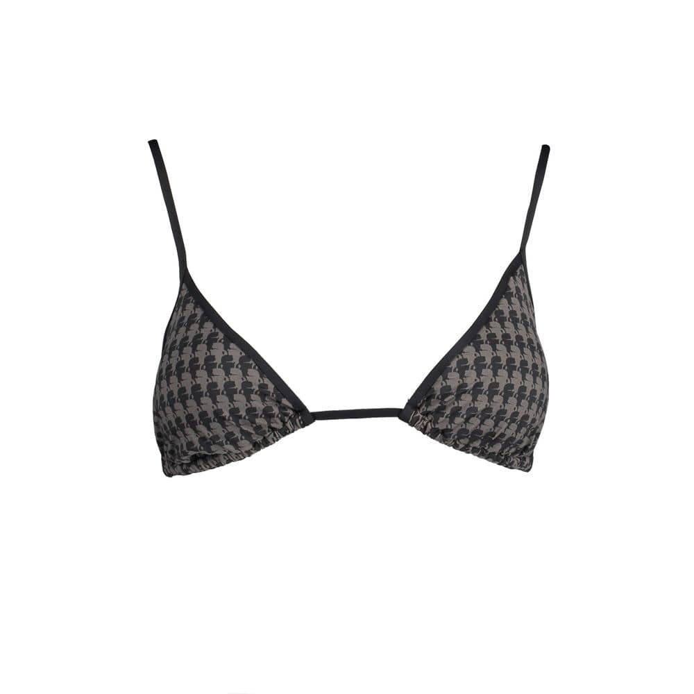 Karl Lagerfeld Black Polyamide Women Swimsuit