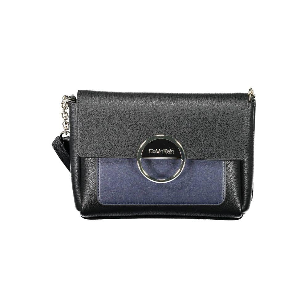 Calvin Klein Black Polyurethane Women Shoulder Bag - Image 2
