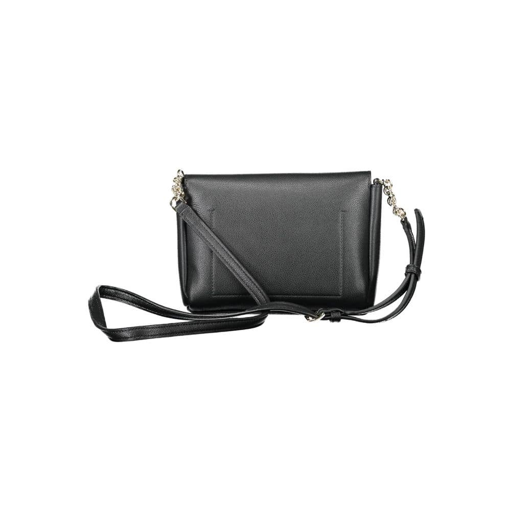Calvin Klein Black Polyurethane Women Shoulder Bag - Image 3