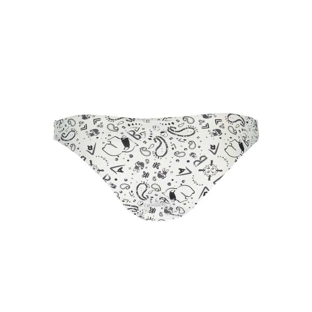 Karl Lagerfeld White Polyamide Women Swim Brief - Image 2