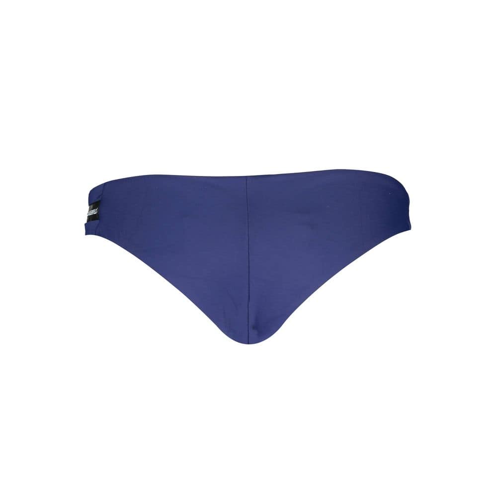 Karl Lagerfeld Blue Polyamide Women's Swim Brief - Image 2
