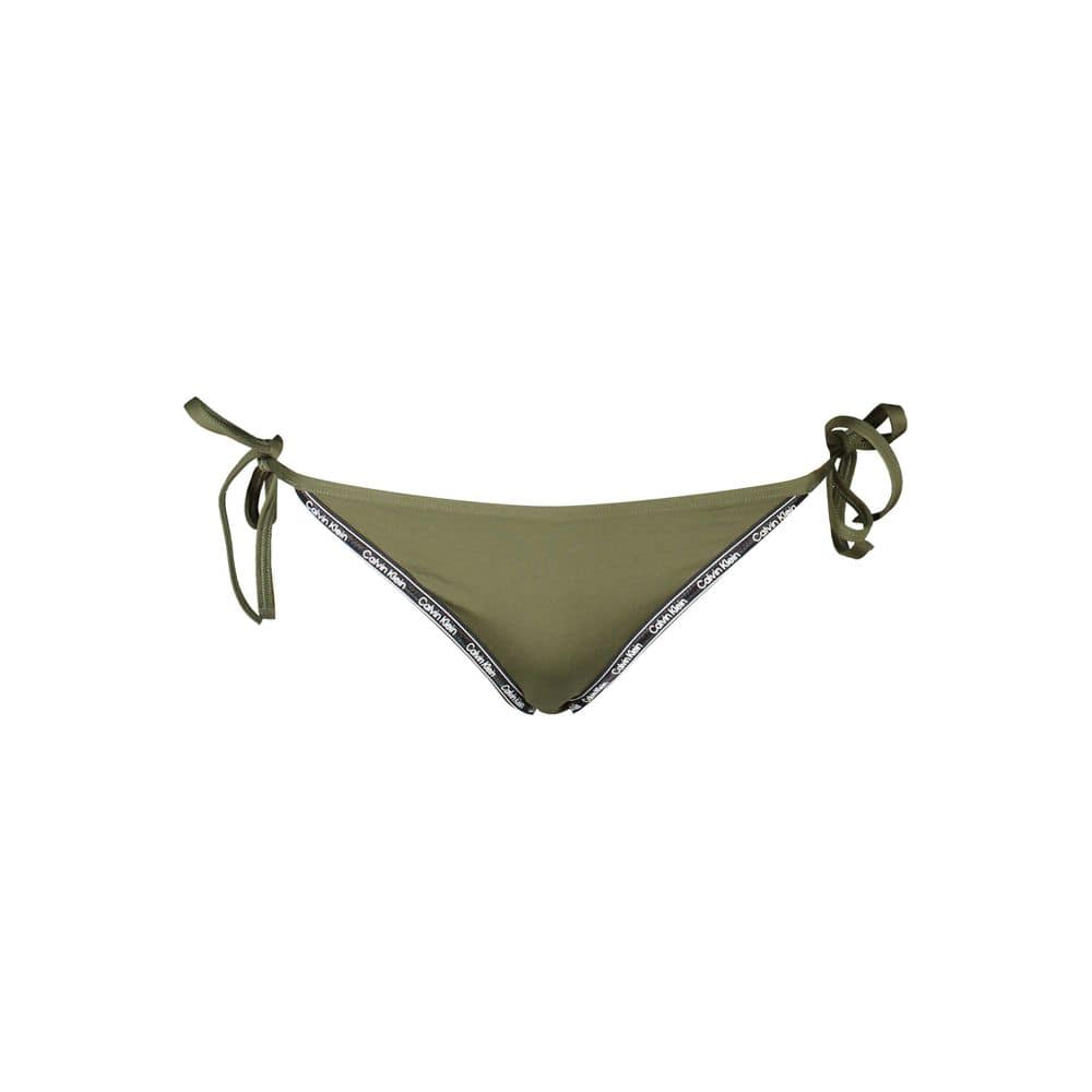 Calvin Klein Verde Polyester Woman Swim Brief