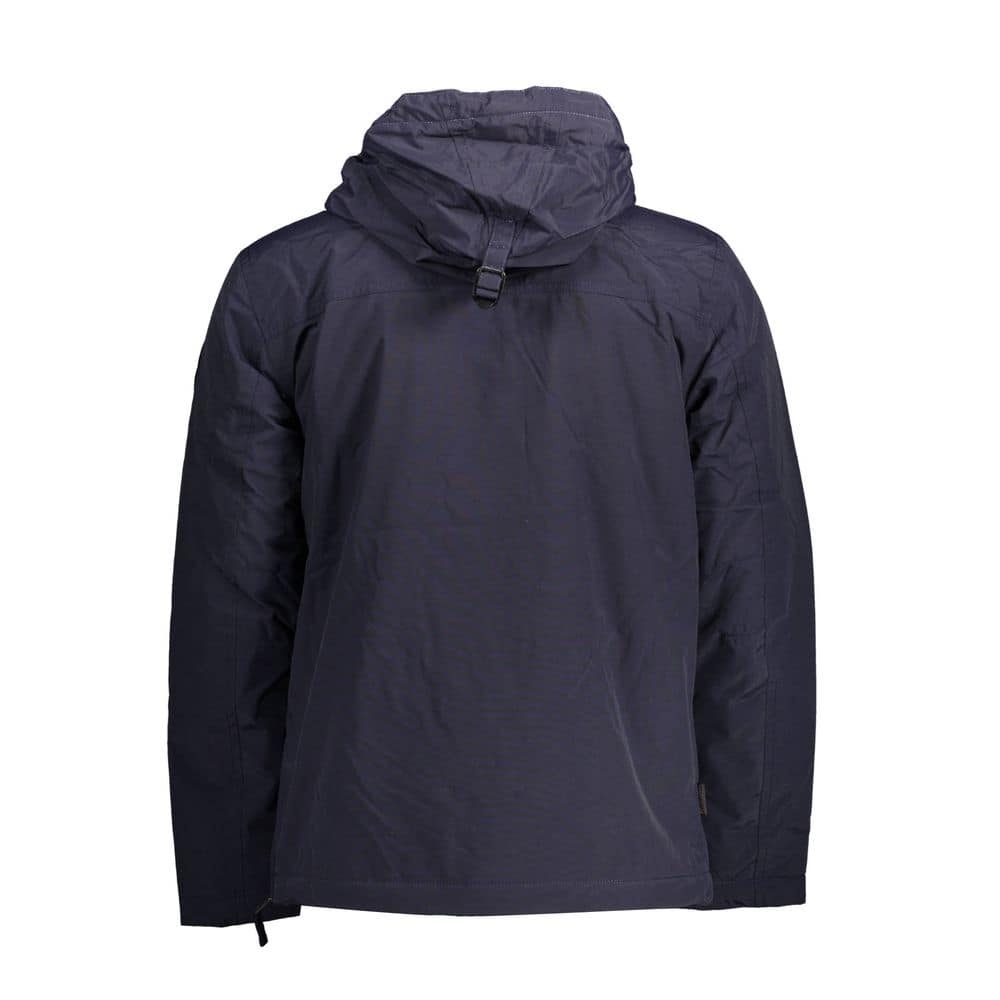 Napapijri Blu Polyamide Men's Jacket - Image 2