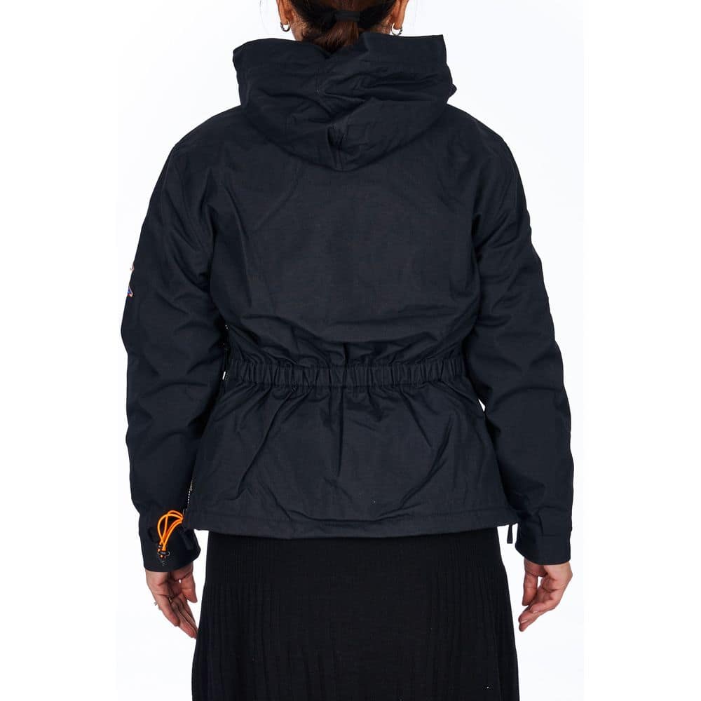Ladakh Black Polyester Women Jacket - Image 3