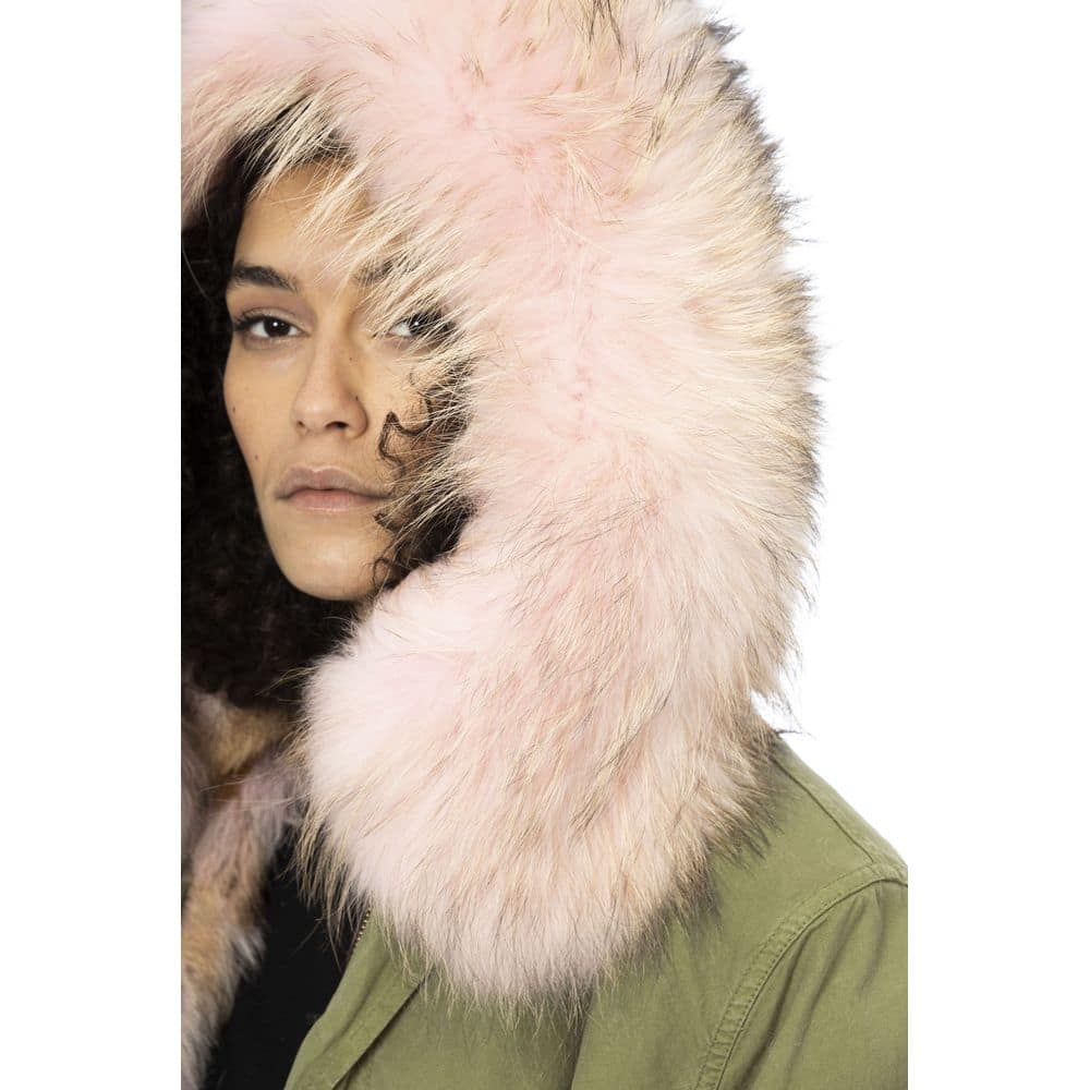 Mr&Mrs Italy Army Cotton Women Parka - Image 5