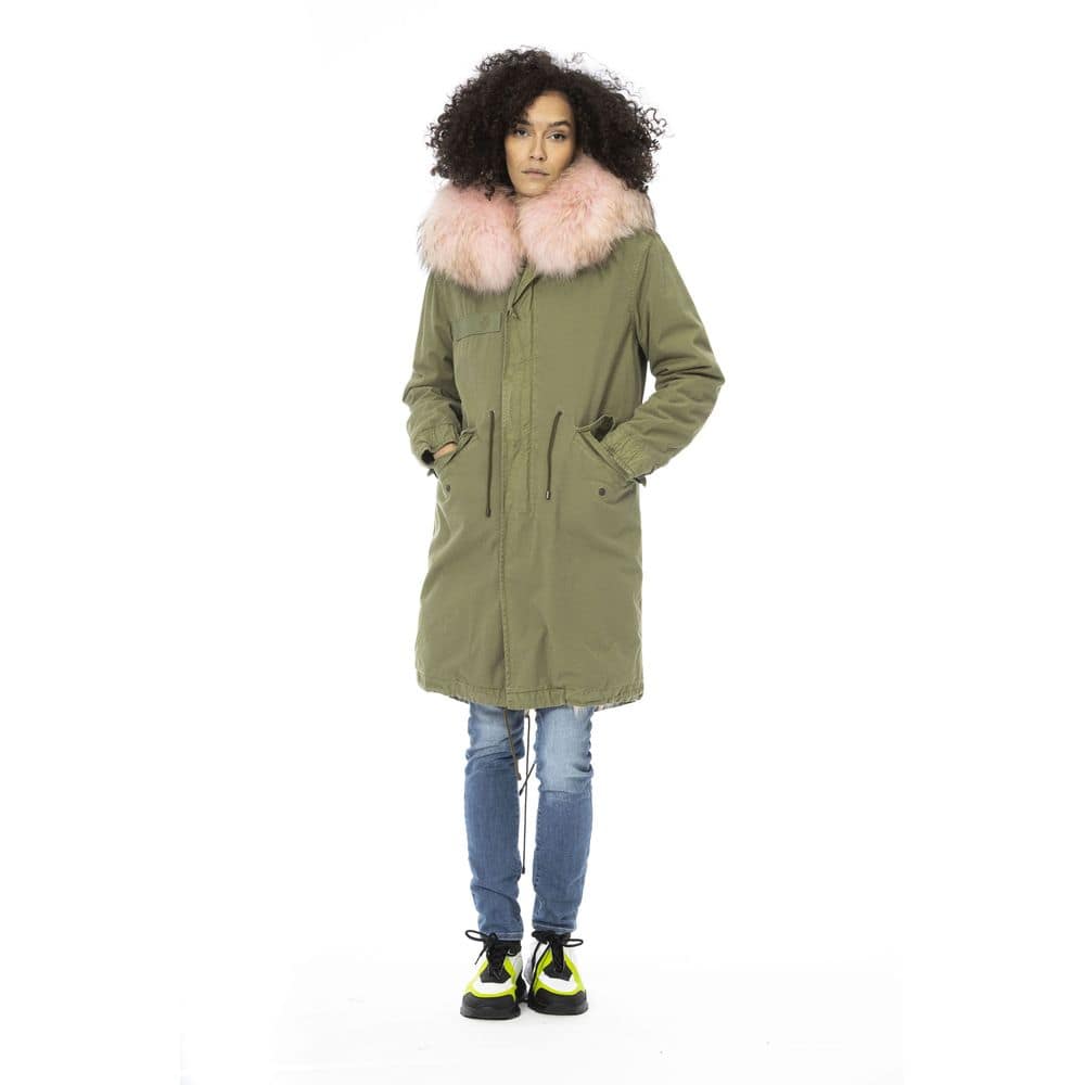 Mr&Mrs Italy Army Cotton Women Parka - Image 6