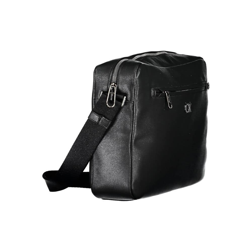 Calvin Klein Nero Recycled Polyester Men Briefcase - Image 3