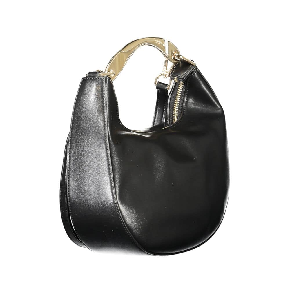 Twinset Nero Poliuretano Women Handbag - Image 3