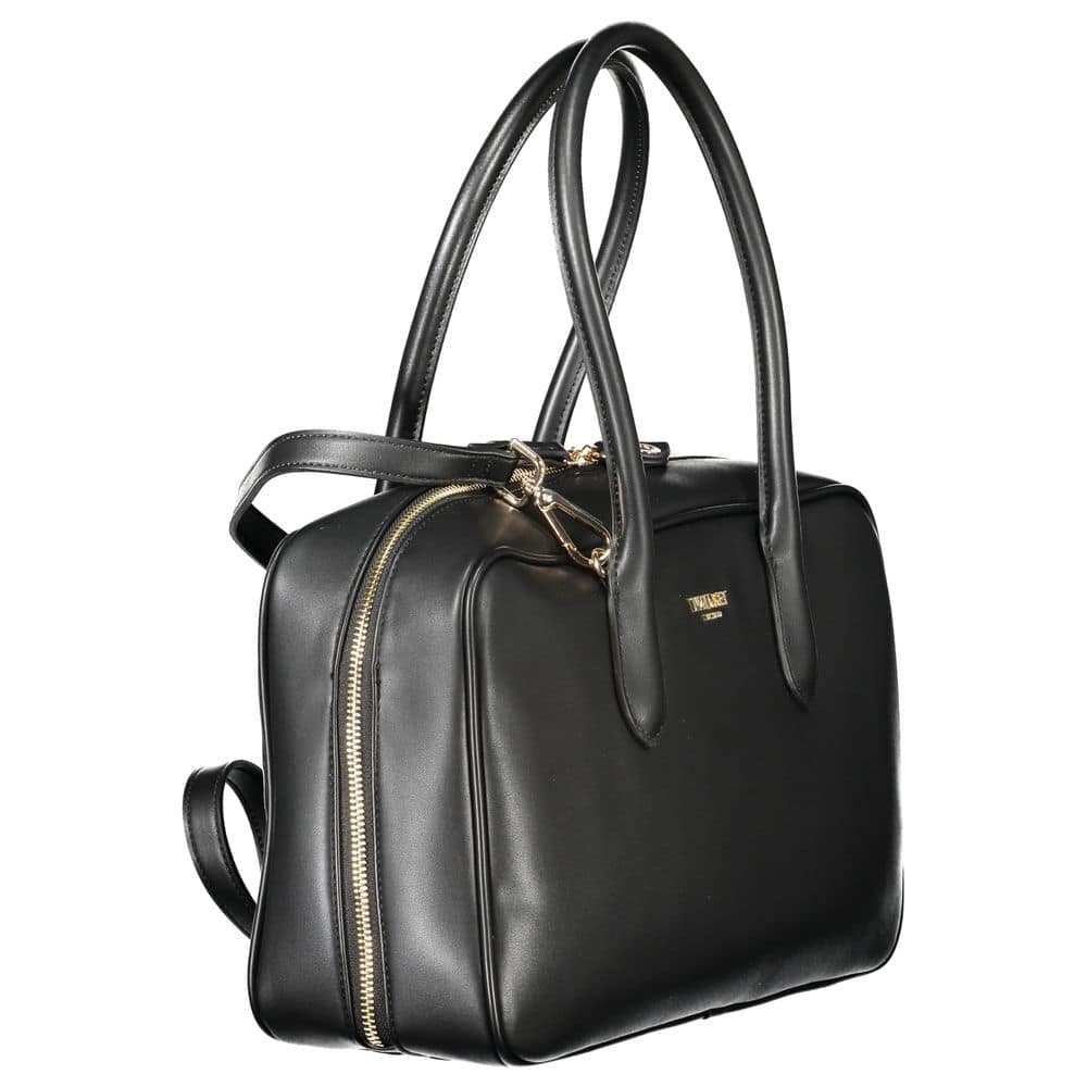 Twinset Nero Poliuretano Women Handbag - Image 3