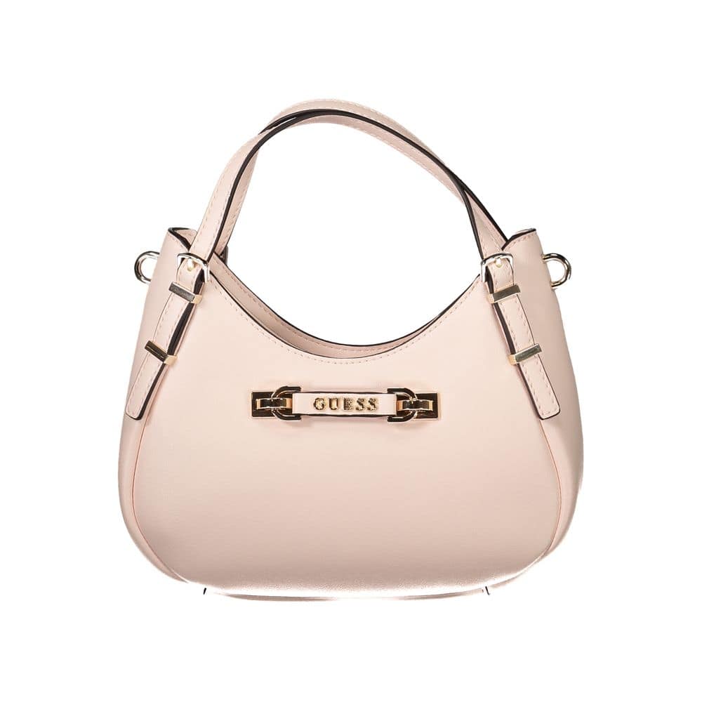 Guess Jeans Rosa Poliuretano Women Handbag