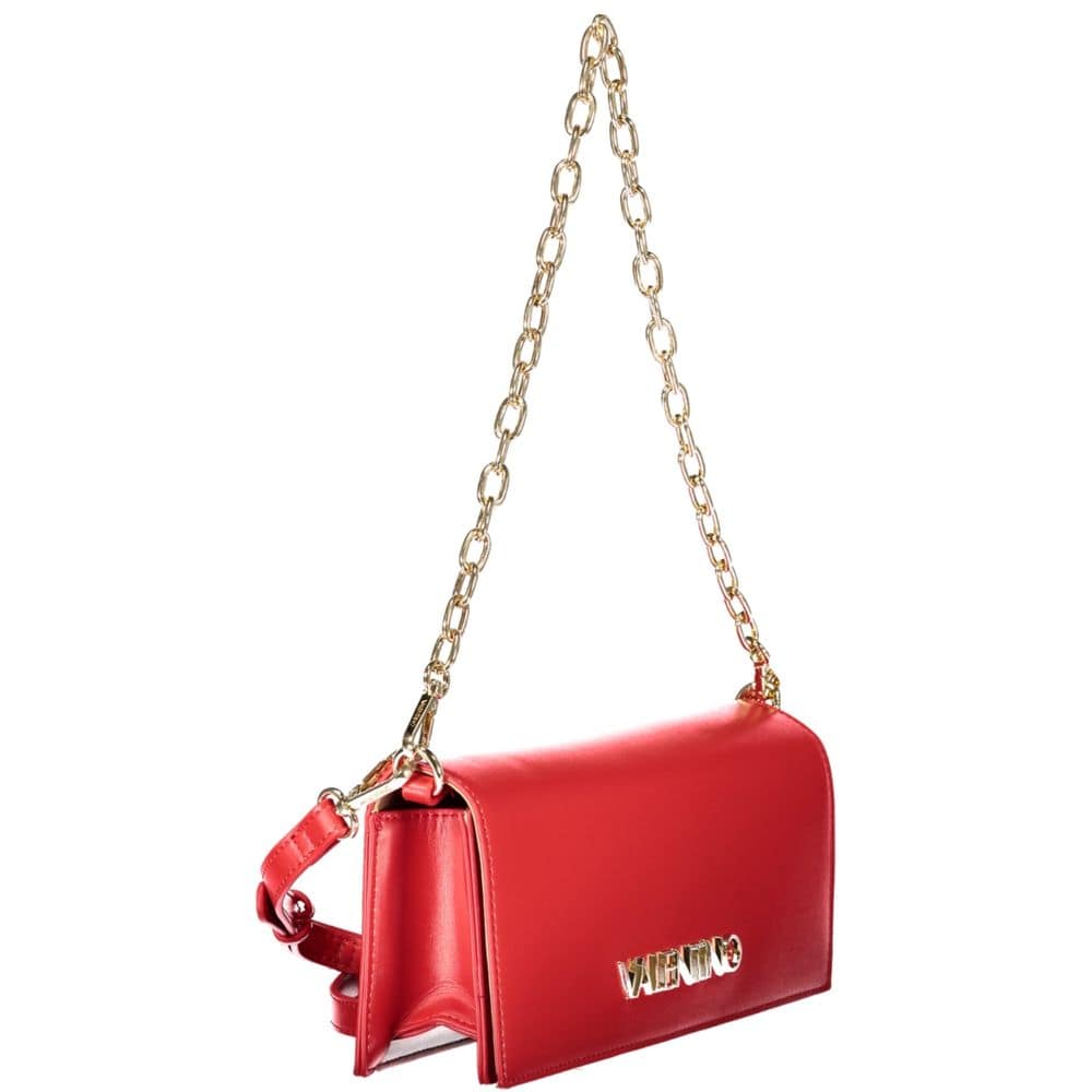 Mario Valentino Rosso Polyurethane Women Shoulder Bag - Image 3