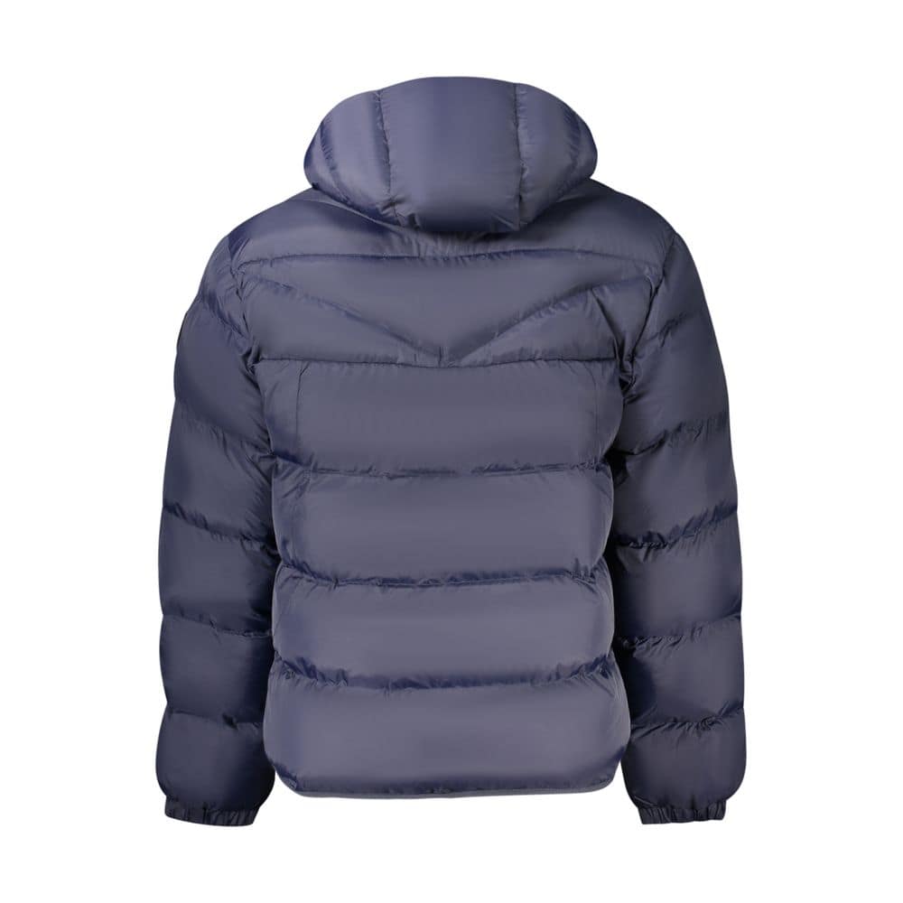 Napapijri Blue Polyamide Men's Jacket - Image 2