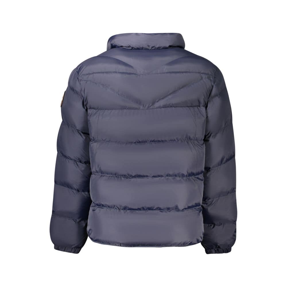 Napapijri Blu Poliammide Men's Jacket - Image 2