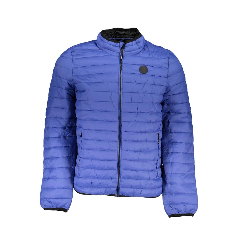 Gianmarco Venturi Blu Poliammide Men's Jacket