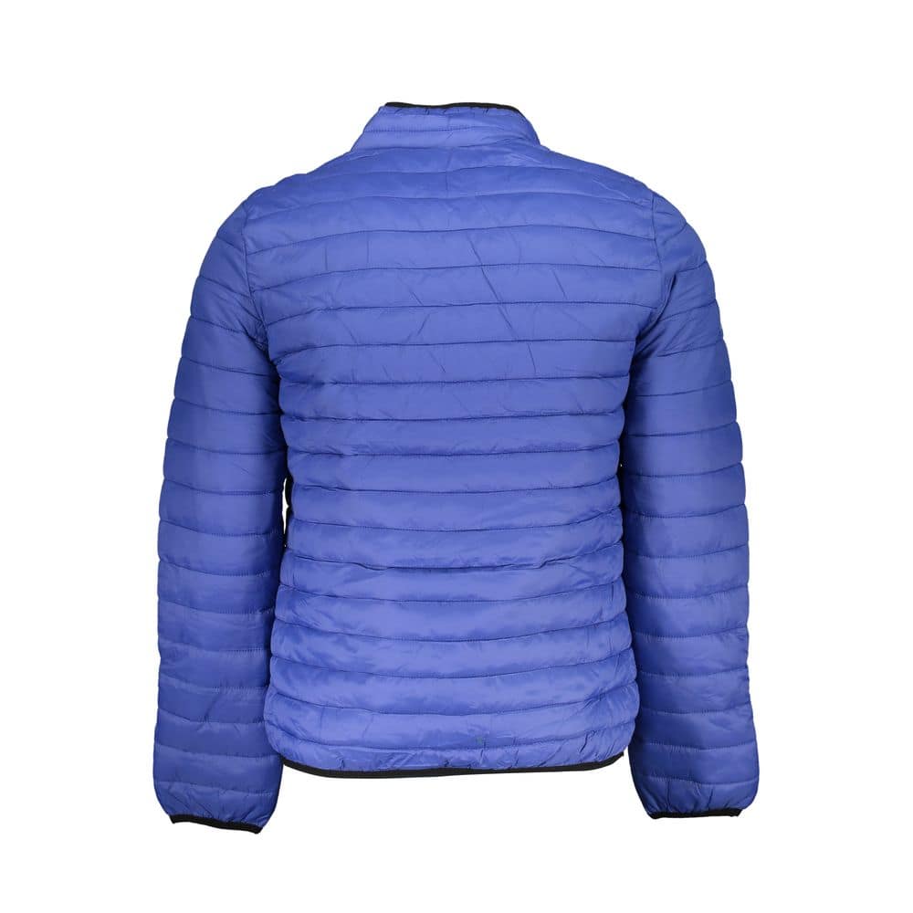 Gianmarco Venturi Blu Poliammide Men's Jacket - Image 2