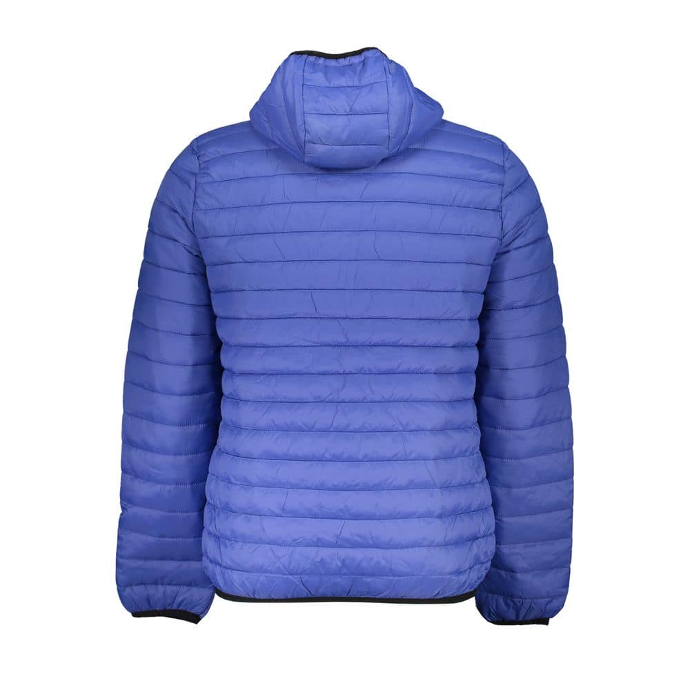 Gianmarco Venturi Blu Poliammide Men's Jacket - Image 2