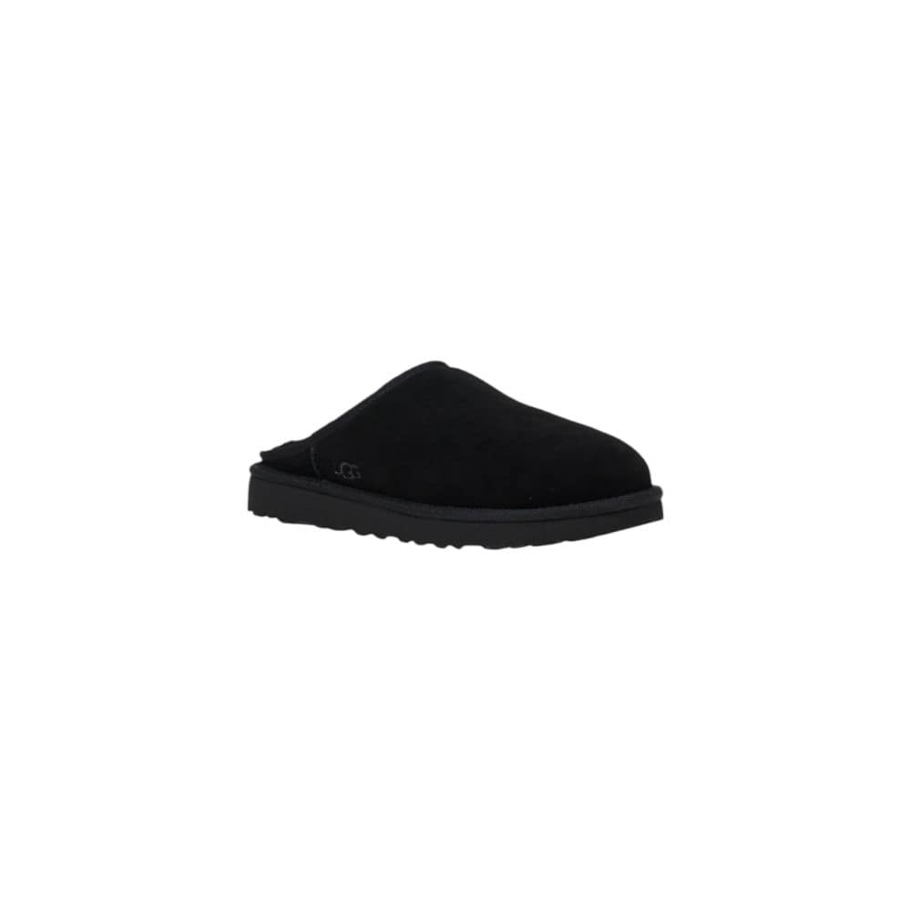 UGG Black Suede Leather Clogs - Image 2