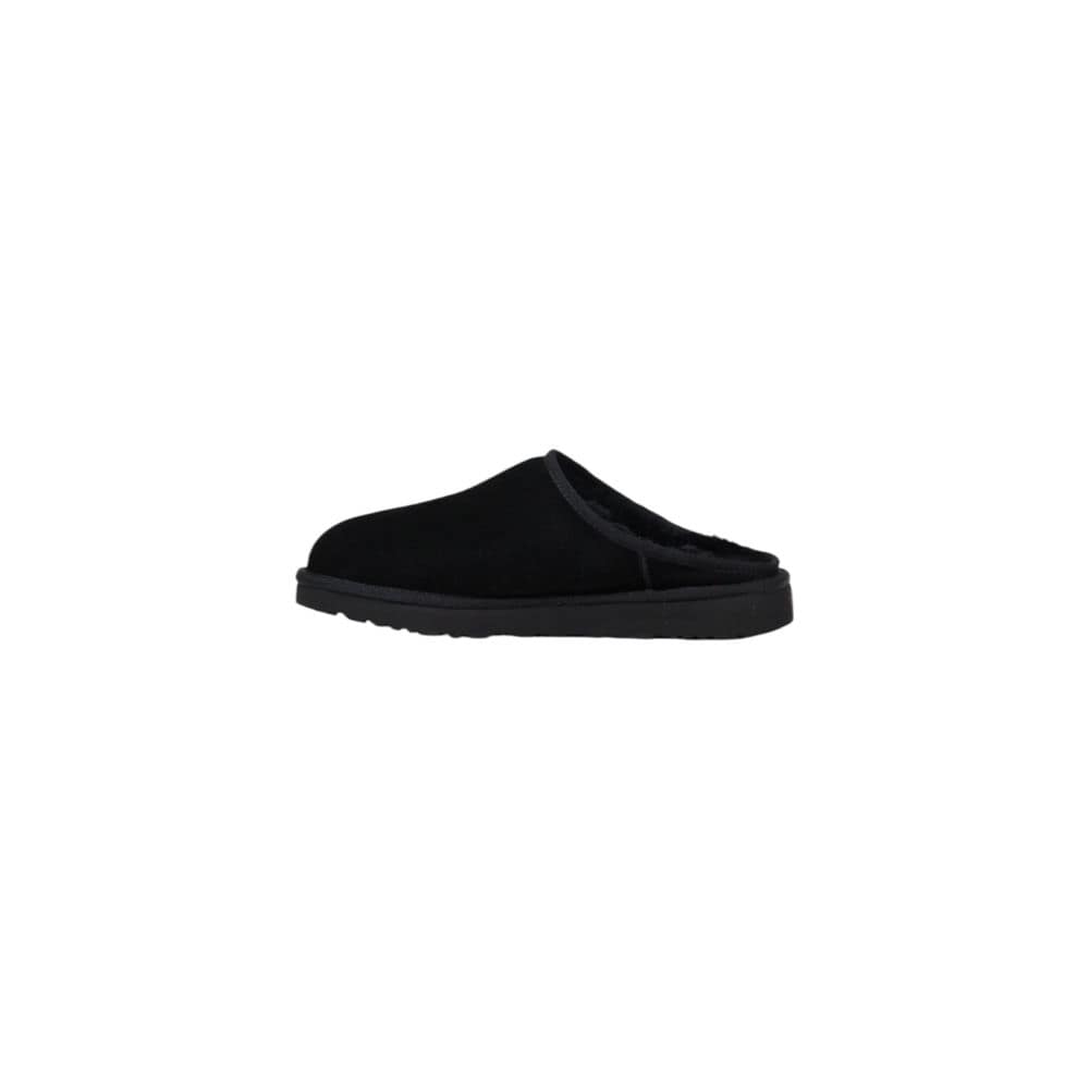 UGG Black Suede Leather Clogs - Image 3
