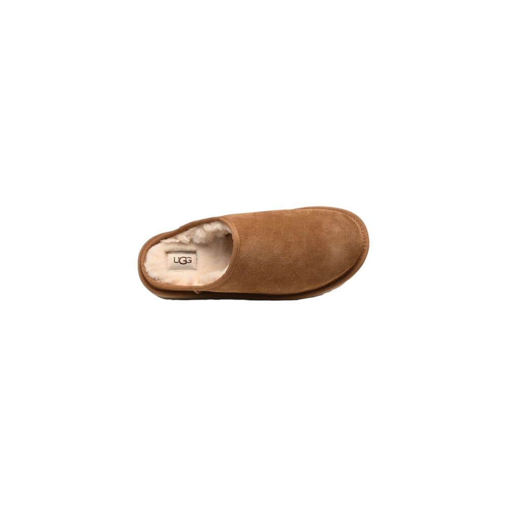 UGG Beige Suede Leather Clogs - Image 2
