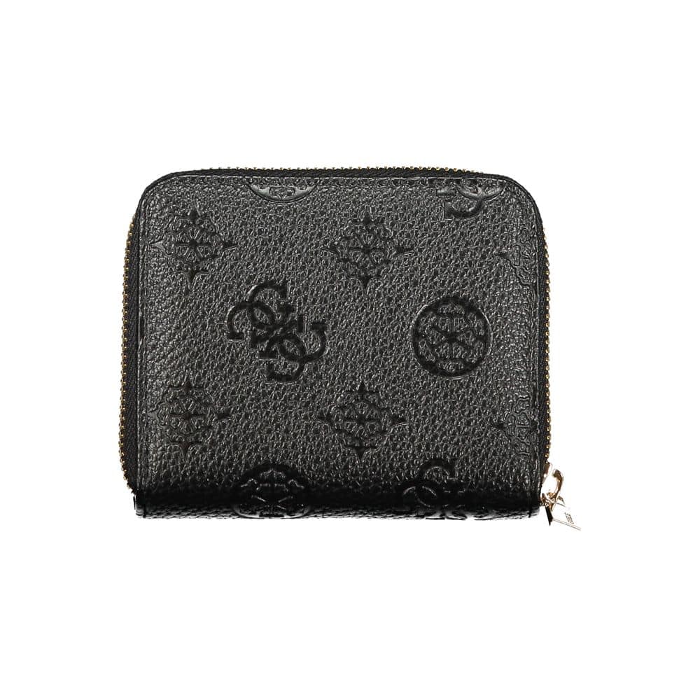 Guess Jeans Nero Poliuretano Women Wallet - Image 2
