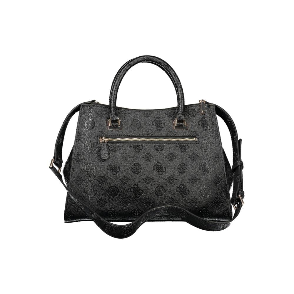 Guess Jeans Nero Poliuretano Woman Handbag - Image 2
