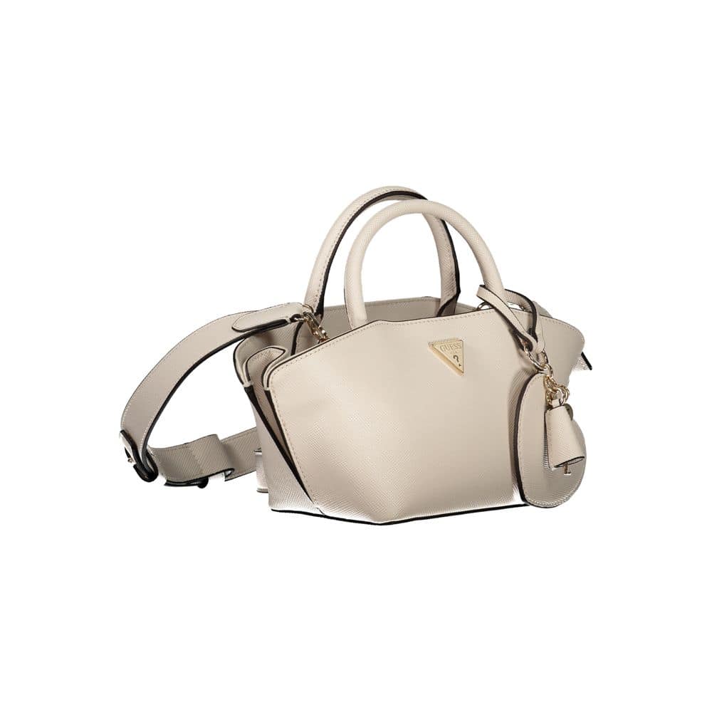 Guess Jeans Beige Polyurethane Women's Handbag - Image 3