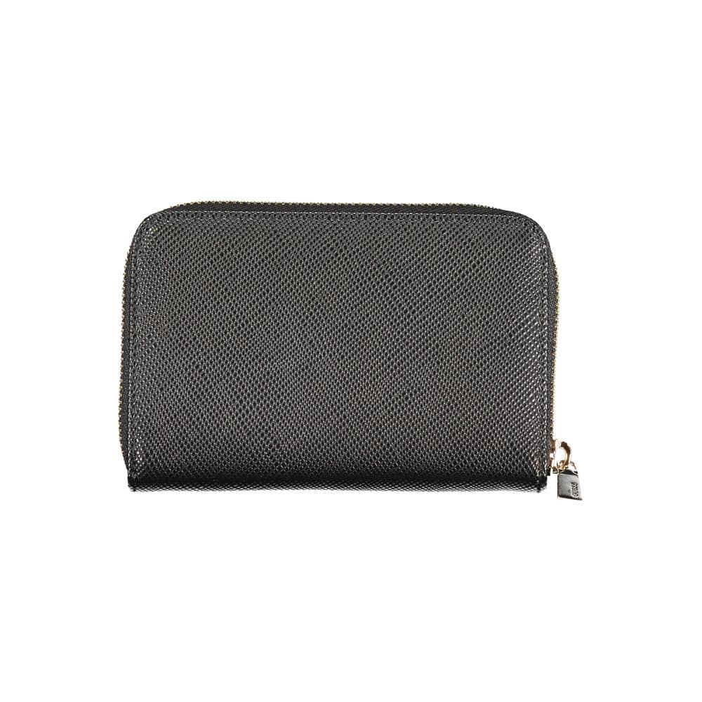 Guess Jeans Nero Poliuretano Women Wallet - Image 2