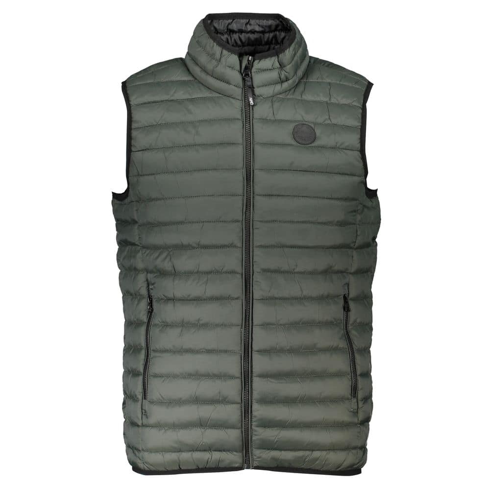 Gianmarco Venturi Verde Poliammide Men's Vest