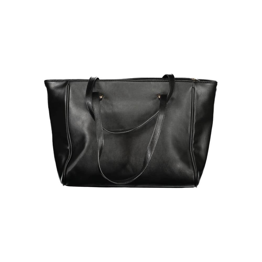Laura Biagiotti Black PVC Women Handbag - Image 2
