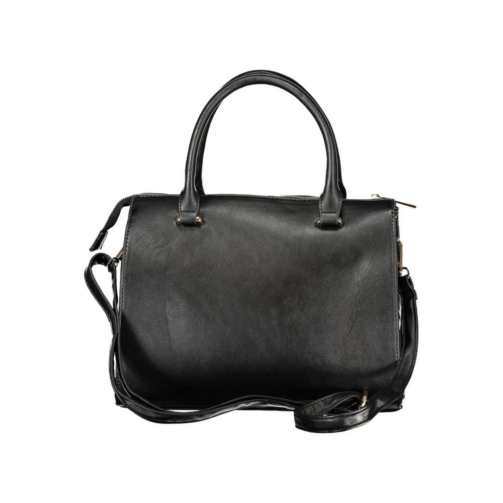 Laura Biagiotti Black PVC Women Handbag - Image 2