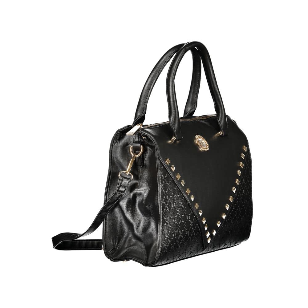 Laura Biagiotti Black PVC Women Handbag - Image 3