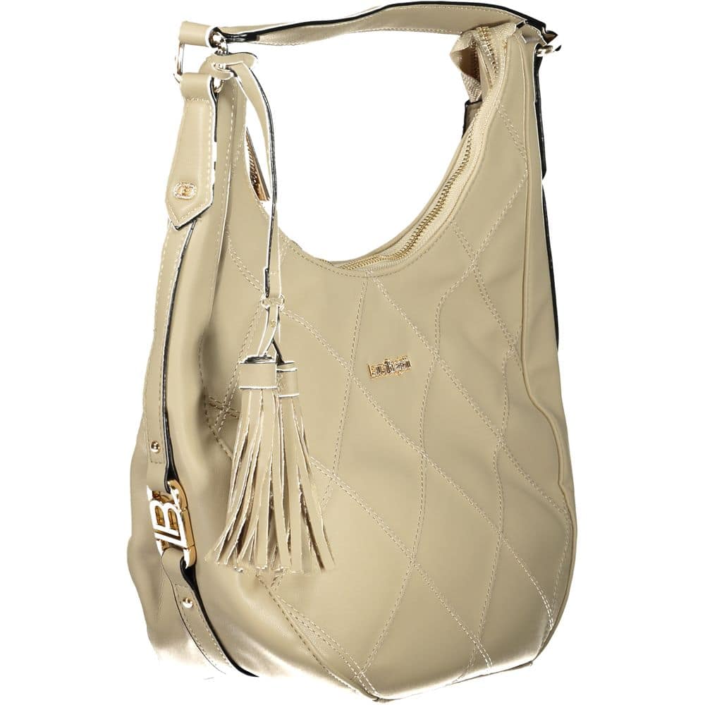 Laura Biagiotti Beige PVC Women's Handbag - Image 3