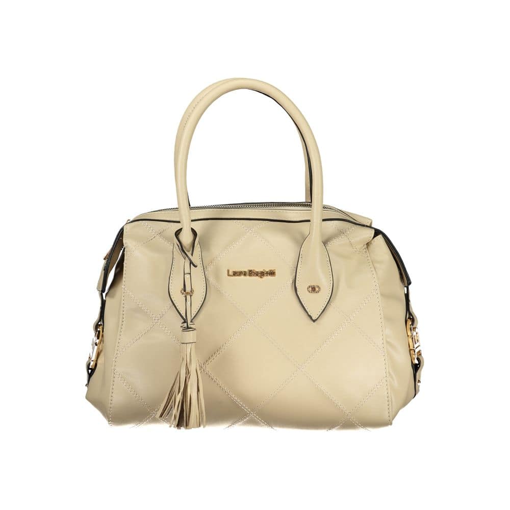 Laura Biagiotti Beige PVC Women Handbag