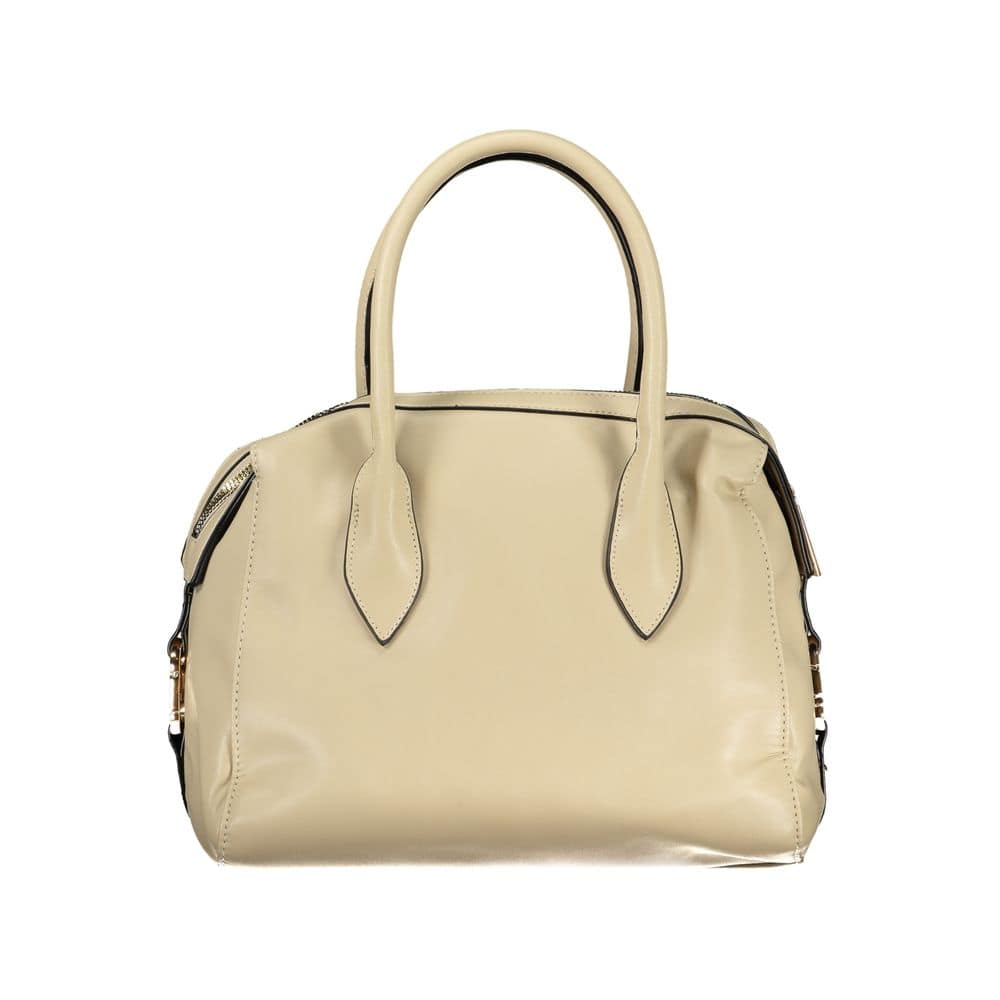Laura Biagiotti Beige PVC Women Handbag - Image 2