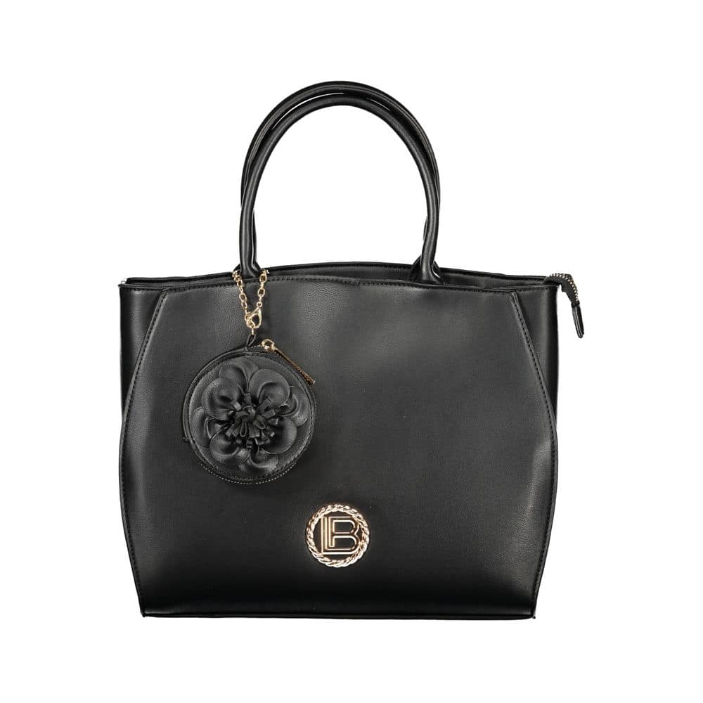 Laura Biagiotti Nero PVC Women Handbag