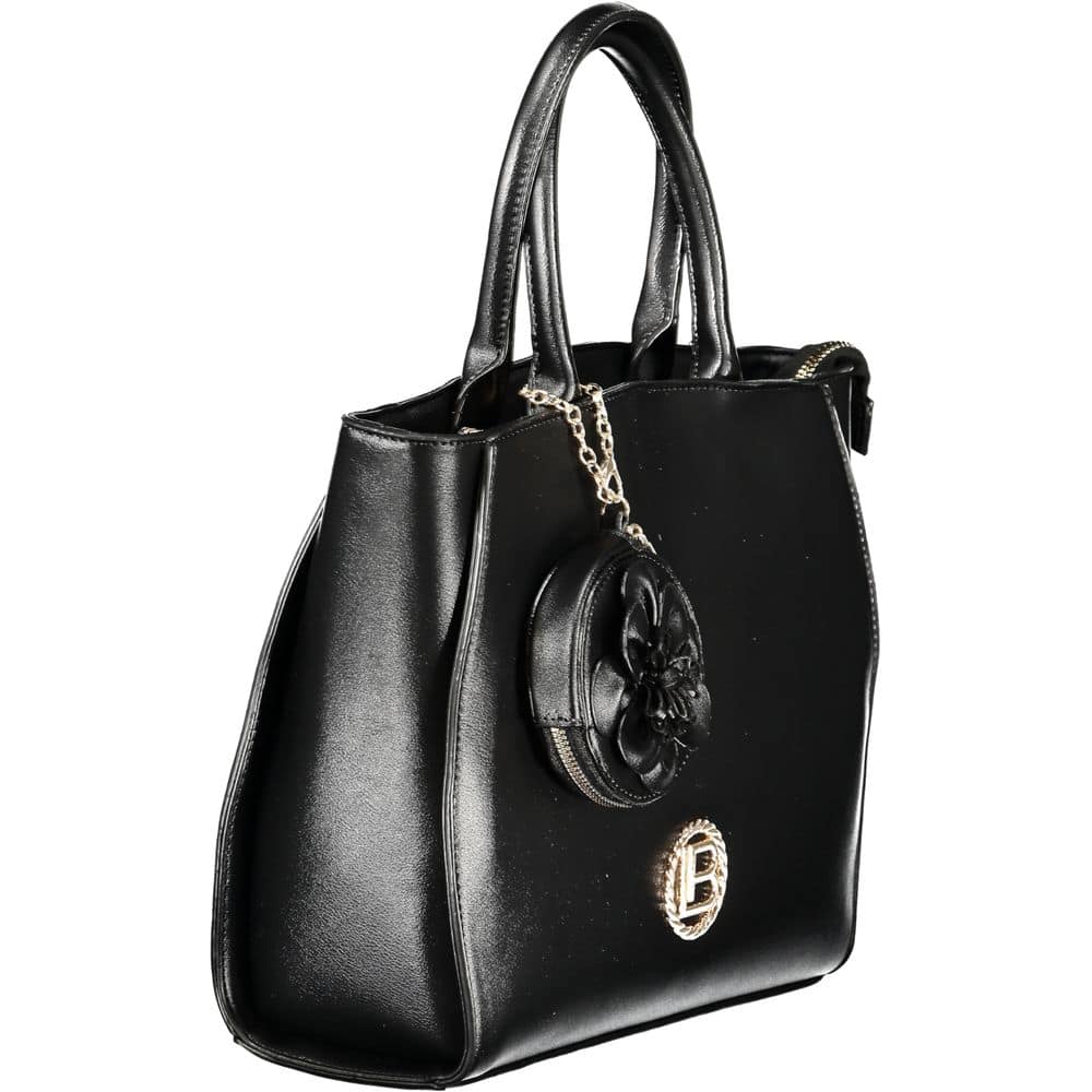Laura Biagiotti Nero PVC Women Handbag - Image 3